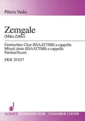 Zemgale - Choral Score