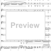 Samson, Act 2, No. 38: "Fix'd in his everlasting seat, Jehovah" - Score