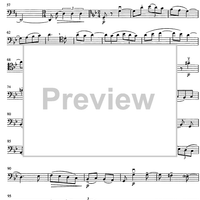 Melodia verde Op.38 bis - Cello