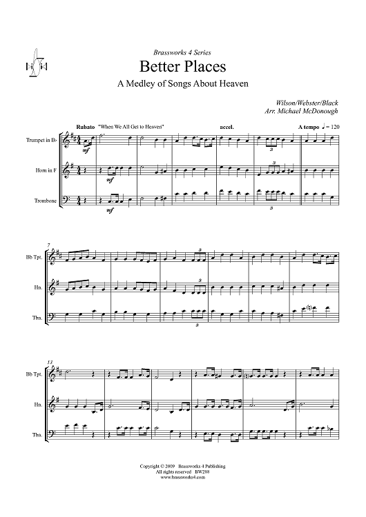 Better Places - Score