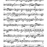 Serenade, Op. 25 for Flute, violin and viola - Viola