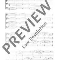 String Quartet no. 3 in D major - Score and Parts
