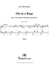 Norwegian Folksongs and Dances Op.17 No.10, Ole in a rage