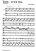 Quando... sull'ali di Zefiro - Score