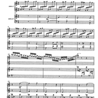 Quando... sull'ali di Zefiro - Score