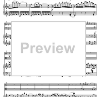 Piano Trio No. 5 C Major KV548 - Score