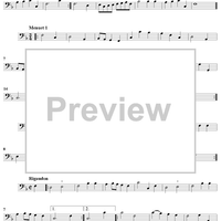 Suite No. 1 in F Major from "Pieces en Trio" Book 2 - Cello/Bassoon