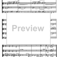 Comedy for Five Winds - Score