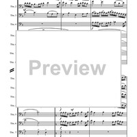 Remnants of a Fugue - Score