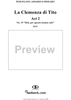 "Deh, per questo istante solo", No. 19 from "La Clemenza di Tito", Act 2 (K621) - Full Score