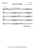 Leave Us Sleep - Tenor Saxophone 1