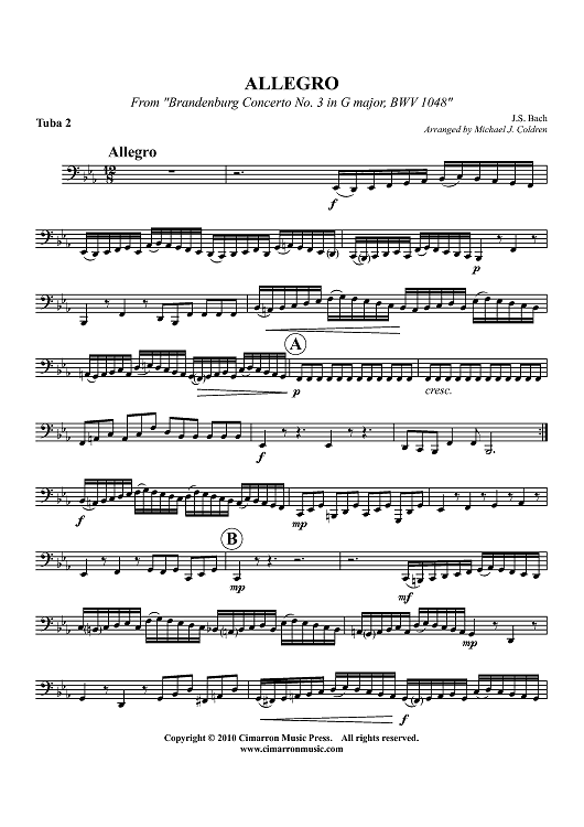 Allegro - Tuba 2