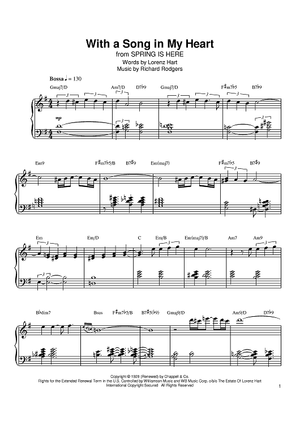 With A Song In My Heart