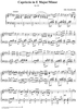 Capriccio in E Major/Minor, Op. 118
