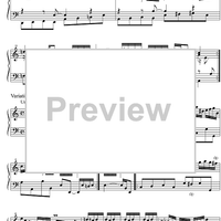 Aria Variata a minor BWV 989