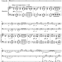 Piano Trio in D minor, Op. 49, Movt. 4 - Score