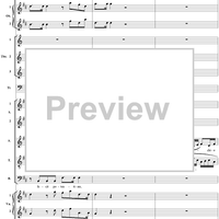 Fecit potentiam (Chorus), No. 7 from "Magnificat in D Major" - Full Score