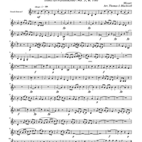 Allegro from Divertimento No. 3, K 166 - Horn in F (opt. Euphonium)