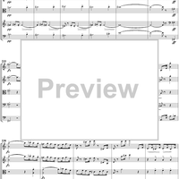 Quintet in C Major, Movement 4 - Score