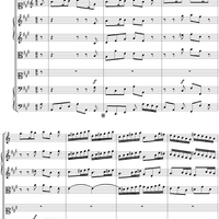 Soprano aria from Cantata no. 132  ("Bereitet die Wege, bereitet die Bahn") - Full Score