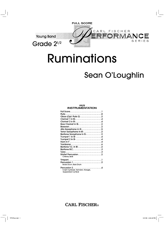 Ruminations - Score