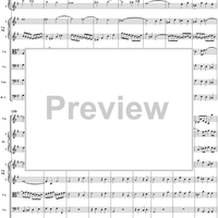Brandenburg Concerto No. 4: Presto - Score