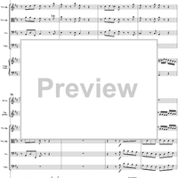 Brandenburg Concerto No. 5: Allegro - Score