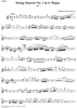 String Quartet No. 1 in G Major, K80 - Violin 1