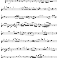 String Quartet No. 1 in G Major, K80 - Violin 1