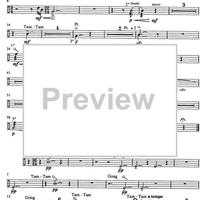 5 Frammenti sinfonici - Percussion 3