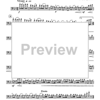 Suite from ''The Nutcracker''. Danse russe Trépak - Trombone 1