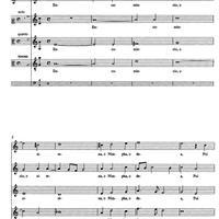 O novella d'amor fiamma lucente - Score