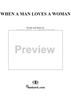 When A Man Loves A Woman