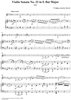 Violin Sonata No. 33 in E-flat Major, K481 - Full Score