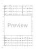 Menuetto From Symphony No. 5 - Third Movement - Score