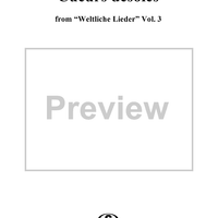 Weltliche Lieder 13