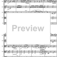 String Quintet G Major Op.33 - Score