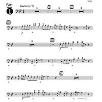 Bohemian Groove - Bass Clef Instruments Part 1