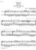 Suite  4 F Major BWV 809 - Score