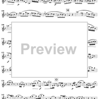 Duet No. 3 from Six Easy Duets, Op. 137 - Flute 2