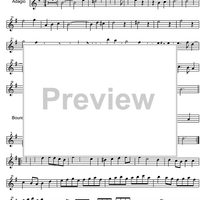 Sonata Op. 1 No. 5 HWV 363b - Flute