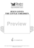 Jesus Loves The Little Children