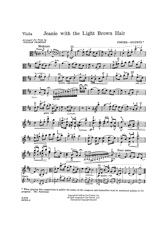 Jeanie with the Light Brown Hair