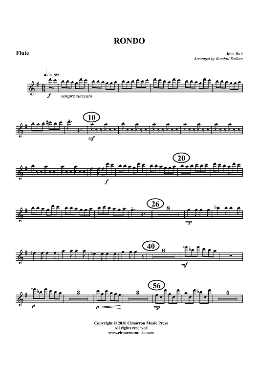 Rondo - Flute