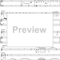 Duet and Trio from "Aida", Act 1 - Score