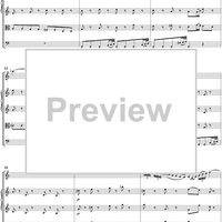 Violin Concerto No. 1 in A Minor   (BWV 1041) - Full Score