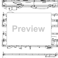 Preludij st. 1 za Burlesko - Score