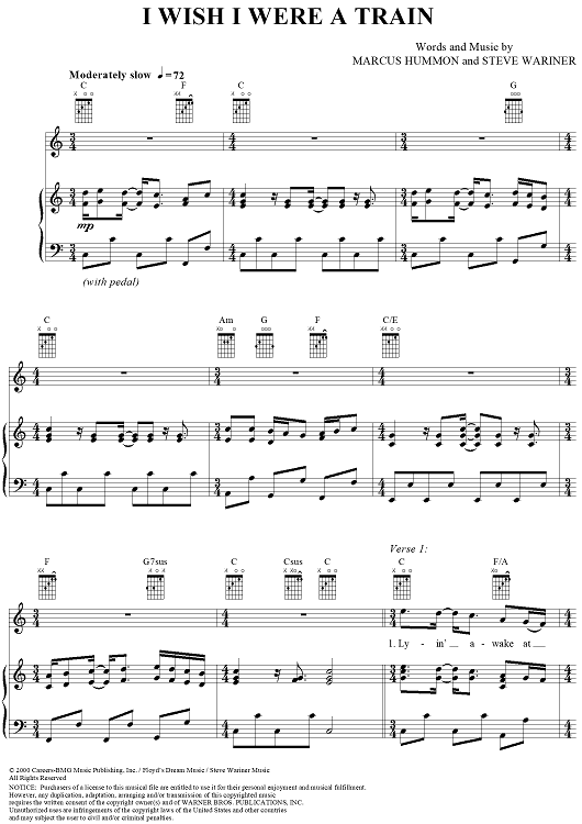 I Wish I Were a Train