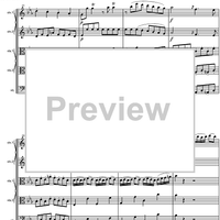 String Quintet Eb Major Op. 4 - Score