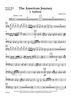 The American Journey - for Piano and String Orchestra - Electric Bass (opt.)